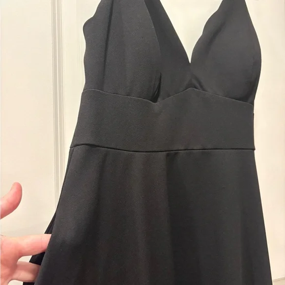 Black Hi-Lo 1X Dress - Picture 2 of 11